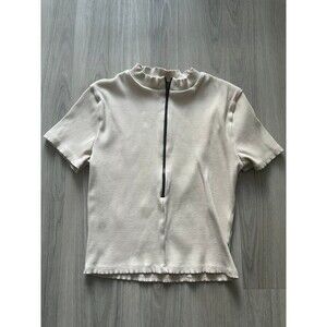 Naked Wardrobe Womens Snatched To The T Crop‎ Top size Large